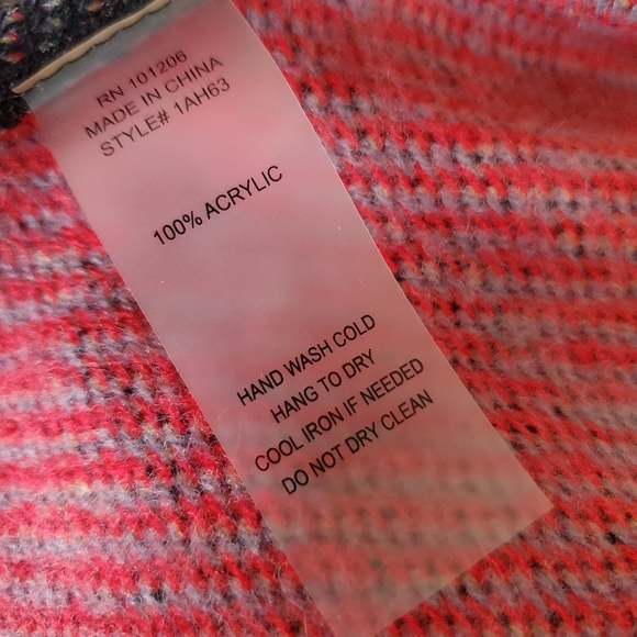 SOFT SURROUNDINGS Fringed Poncho / Ruana / Wrap - Picture 8 of 9